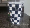 Black/White Skull check